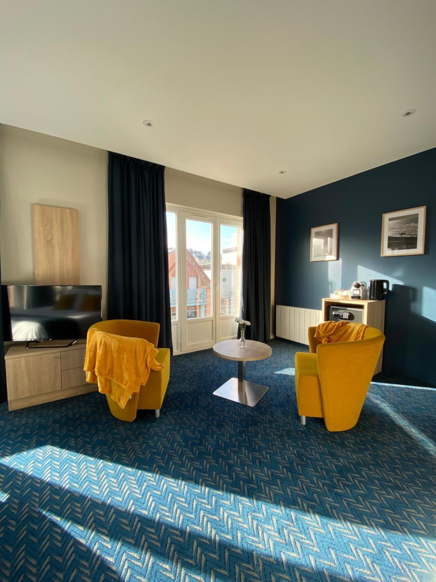 L'Huitriere Hotell Quiberville Exteriör bild